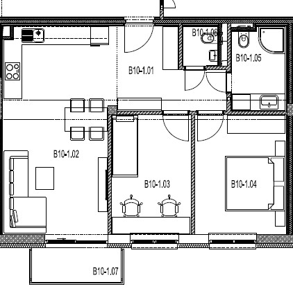 No such function oxygen_'title' - pôdorys | Obytná zóna Mních, Kriváň