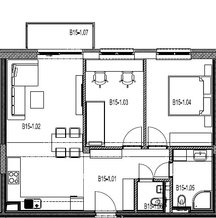 No such function oxygen_'title' - pôdorys | Obytná zóna Mních, Kriváň