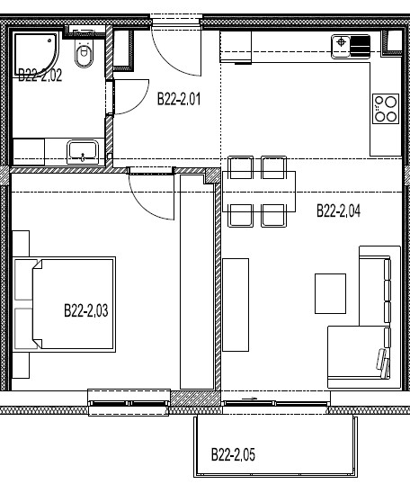 No such function oxygen_'title' - pôdorys | Obytná zóna Mních, Kriváň