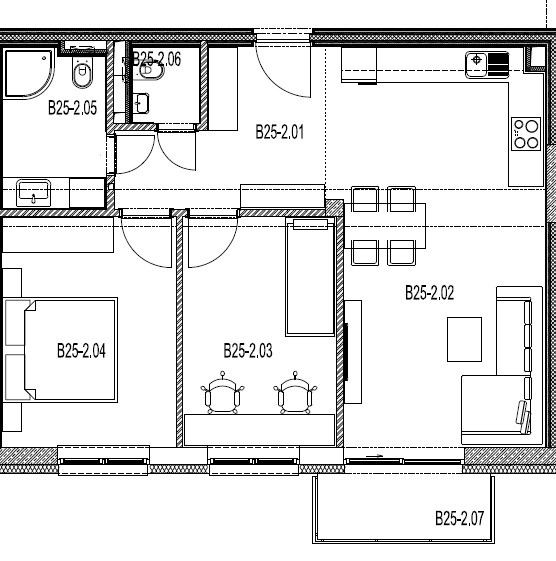 No such function oxygen_'title' - pôdorys | Obytná zóna Mních, Kriváň