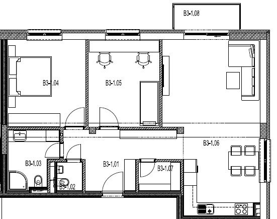 No such function oxygen_'title' - pôdorys | Obytná zóna Mních, Kriváň