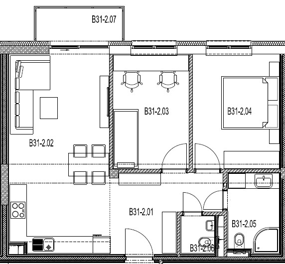 No such function oxygen_'title' - pôdorys | Obytná zóna Mních, Kriváň