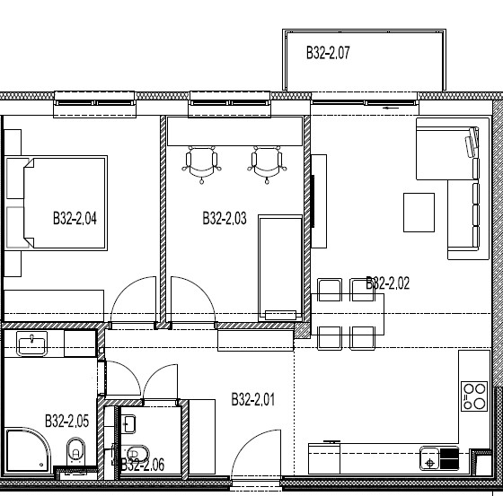No such function oxygen_'title' - pôdorys | Obytná zóna Mních, Kriváň